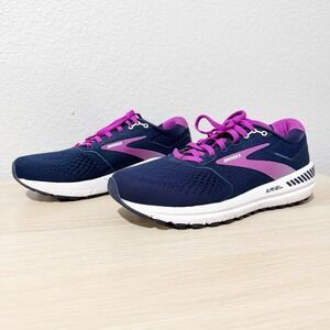 Brooks Ariel 20 Women's Sz 9 B Shoes Blue Purple Walking Running Shoes Sneakers